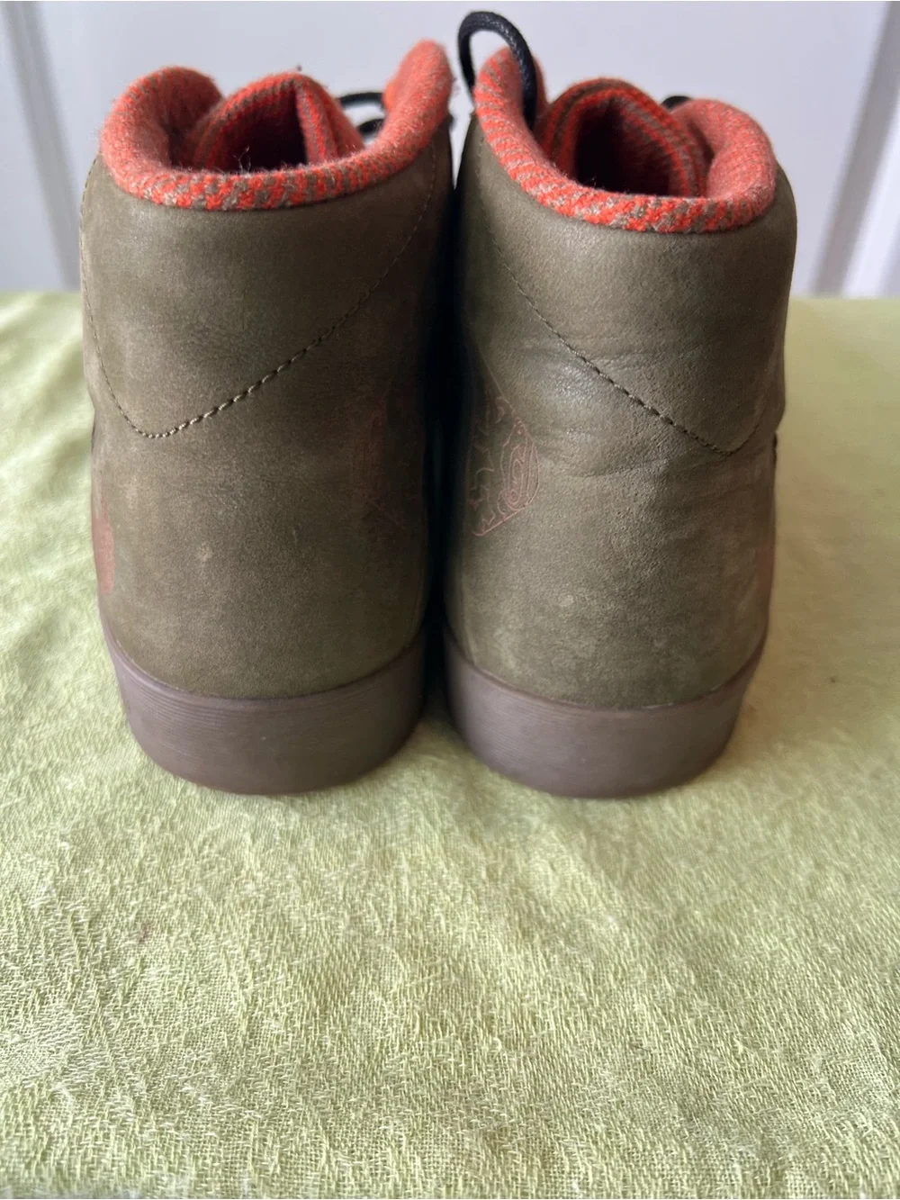 Nike LeBron X NSW Lifestyle Dark Loden. Olive Green. Size 10